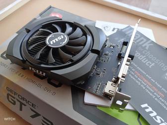 Видеокарта MSI GeForce GT 730 .