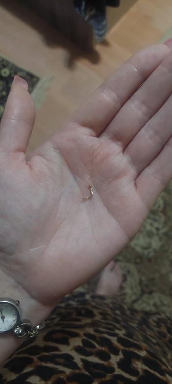 Золотой пирсинг для носа