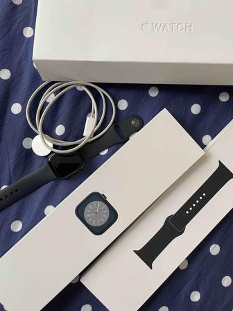 Часы Apple watch 8, 41 MM, midnight aluminum case