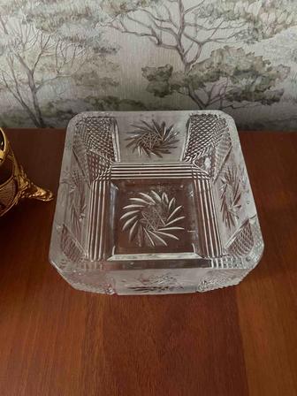 Салатник хрусталь