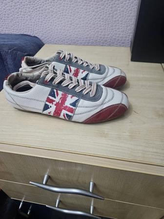 Кроссовки летний натуральная кожа