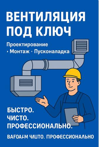 Вентиляция под ключ