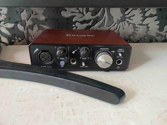 Продаю Focusrite Scarlett Solo 2nd Gen звуковая карта