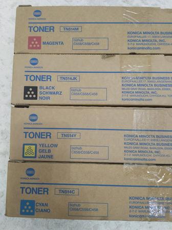 Продам оригинальные картриджи для принтера Konica Minolta Bizhub.