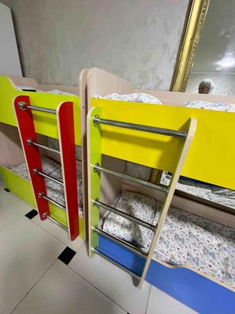 Детский кровать с матрасом