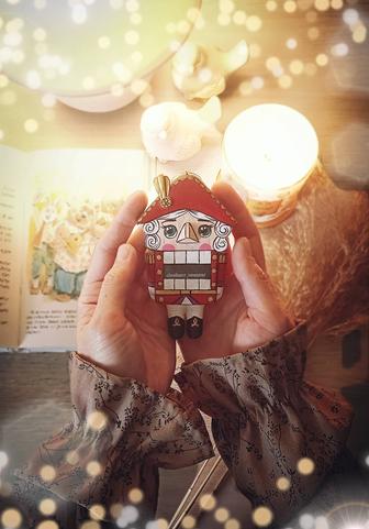 Ёлочные игрушки ручной работы