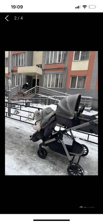 Коляска и велосипед