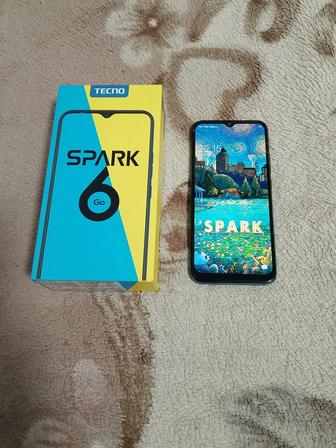 Продам телефон TECNO SPARK 6 GO за 50000тг.