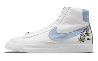 Лимитированные кроссовки Nike blazer mid 77 vintage indigo