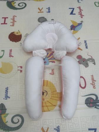 Ортопедическая подушка-валик 38x58 см, холлофайбер