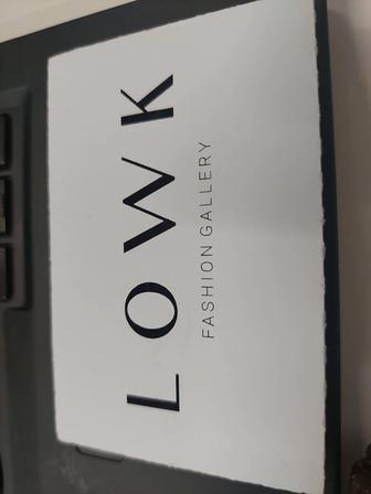 Сертификат в LOWK на 50 000 тенге