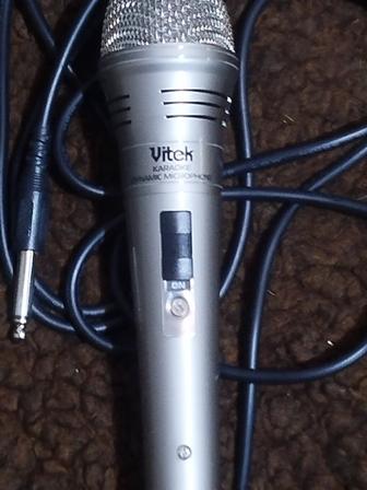 Микрофон Витек, новый рабочий.