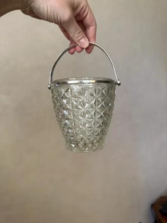 Винтажная ваза для льда