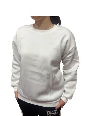 белый свитшот