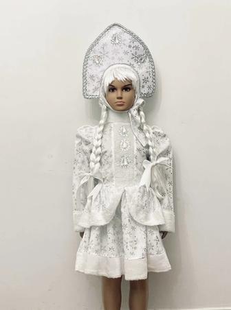 Новый костюм Снегурочки для девочки .