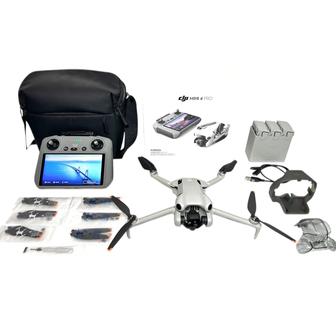 дрон DJI Mini 4 Pro Fly More Combo Plus (с пультом DJI RC 2).