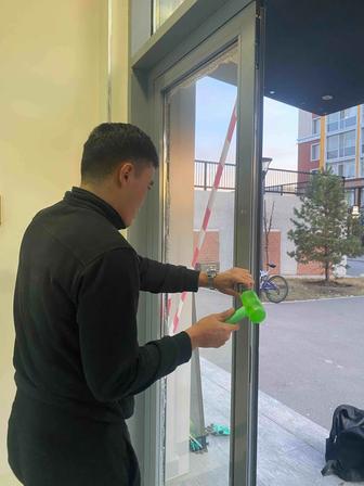 Замена стеклопакет