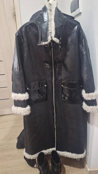 Дубленка стильная