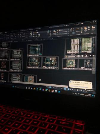 создание чертежей в AutoCAD