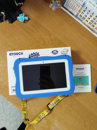 Детский планшет Q41, 7.1 8 ГБ/256 ГБ, голубой