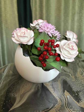 Цветочная композиция своими руками