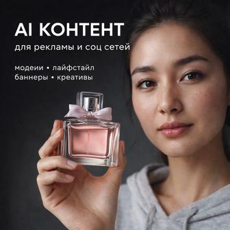 AI-контент для соцсетей и рекламы - баннеры, креативы, модели для товаров