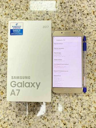 Samsung Galaxy A7 2017 в рабочем состоянии!
