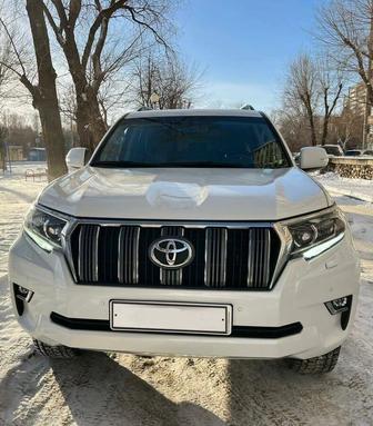 Аренда авто с водителем Toyota Prado 150, пассажирские перевозки, прокат.