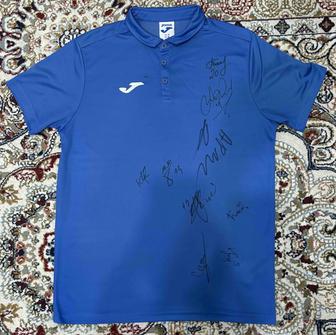 Тренировочная футболка Joma с автографами ключевых игроков ФК Қайрат