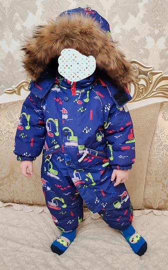 Зимний комбинезон на мальчика