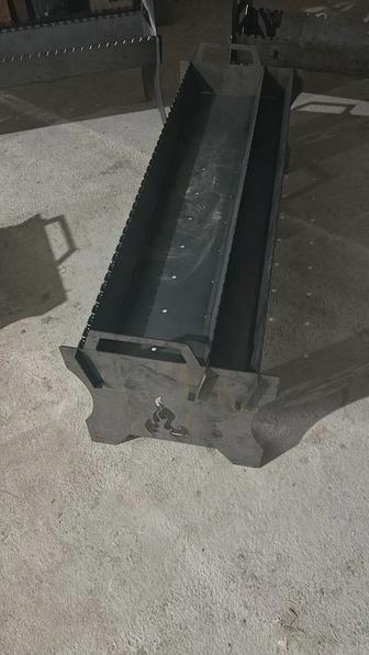 Мангал разборный, на вкус и размер, именной, не именной, с логотипом.