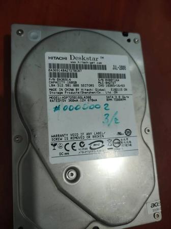 Жесткий диск SATA 160Gb - на запчасти - плата, магниты...