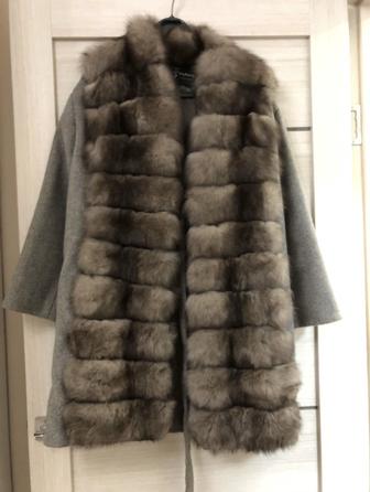 Пальто песец