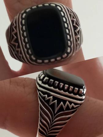 Мужская кольцо серебро 925