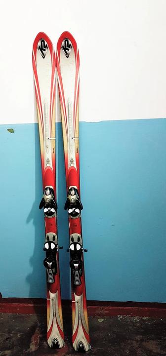 К2 горные лыжи (США) б/у в отличном состоянии, ростовка 167 см, продам
