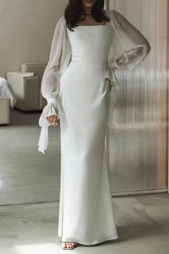 Свадебное платье со шлейфом от Lichi