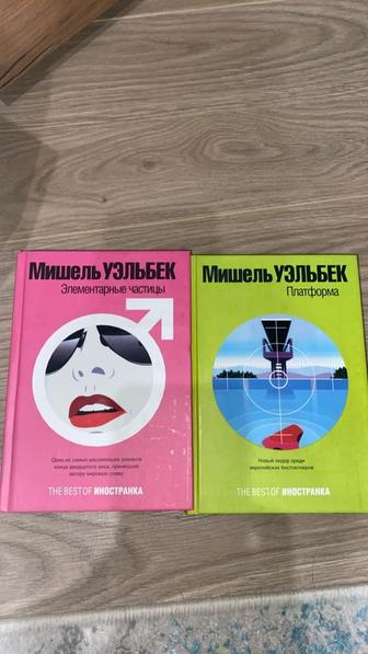 Книги Мишель Уэльбек