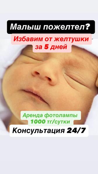 Фотолампа от желтушки