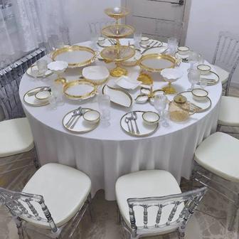 Аренда Круглый Стол Стулья Посуда