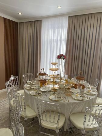 Аренда Круглый Стол Стулья Посуда