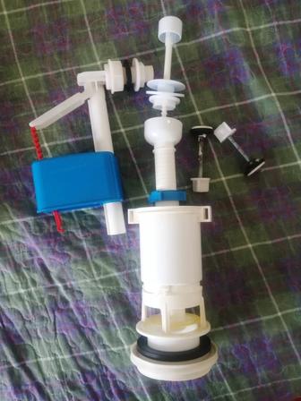 Продам арматура Ани пласт для унитаза с боковой подводкой со штоком