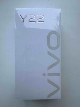 НОВЫЙ ЗАПЕЧАТАННЫЙ VIVO Y22 4/64GB крипто-зелёный цвет