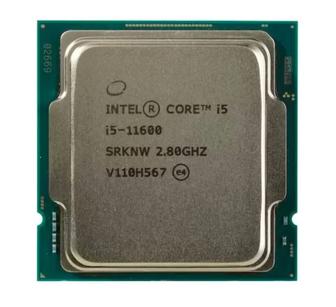 Процессор Intel Core i5-11600 / 2.8Ghz LGA 1200 / 6 яд. 12 пот. TDP 65