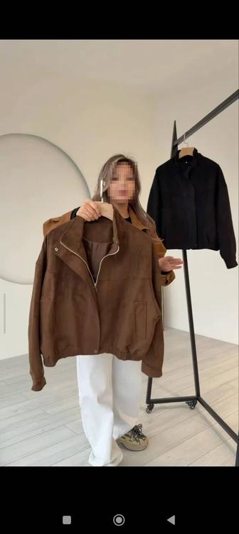 Куртка замшевая