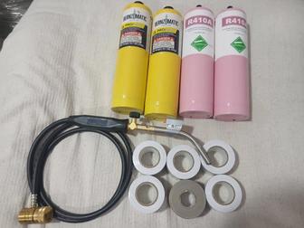 Продам расходный материал для кондиционера фирон, горелку и газ