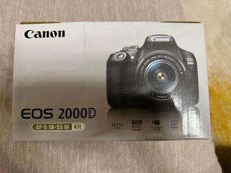 Canon EOS 2000D в отличном состоянии, полный комплект