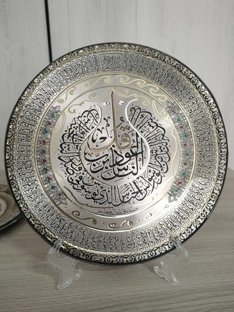 Мусульманские сувенирные тарелки ручной работы