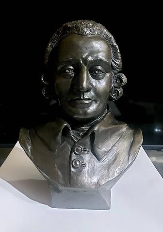 Продам бюст Моцарта. Работы Барбары Страйд. Бронза.