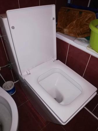 унитаз моноблок, бу недолго в отличном состоянии