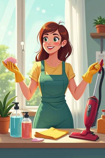 Уборка квартир,домов.